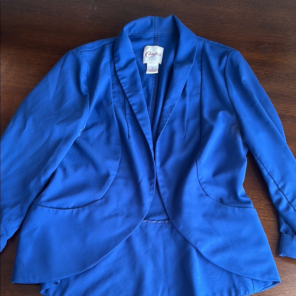 Candie's Royal Blue Women's Suit Jacket
